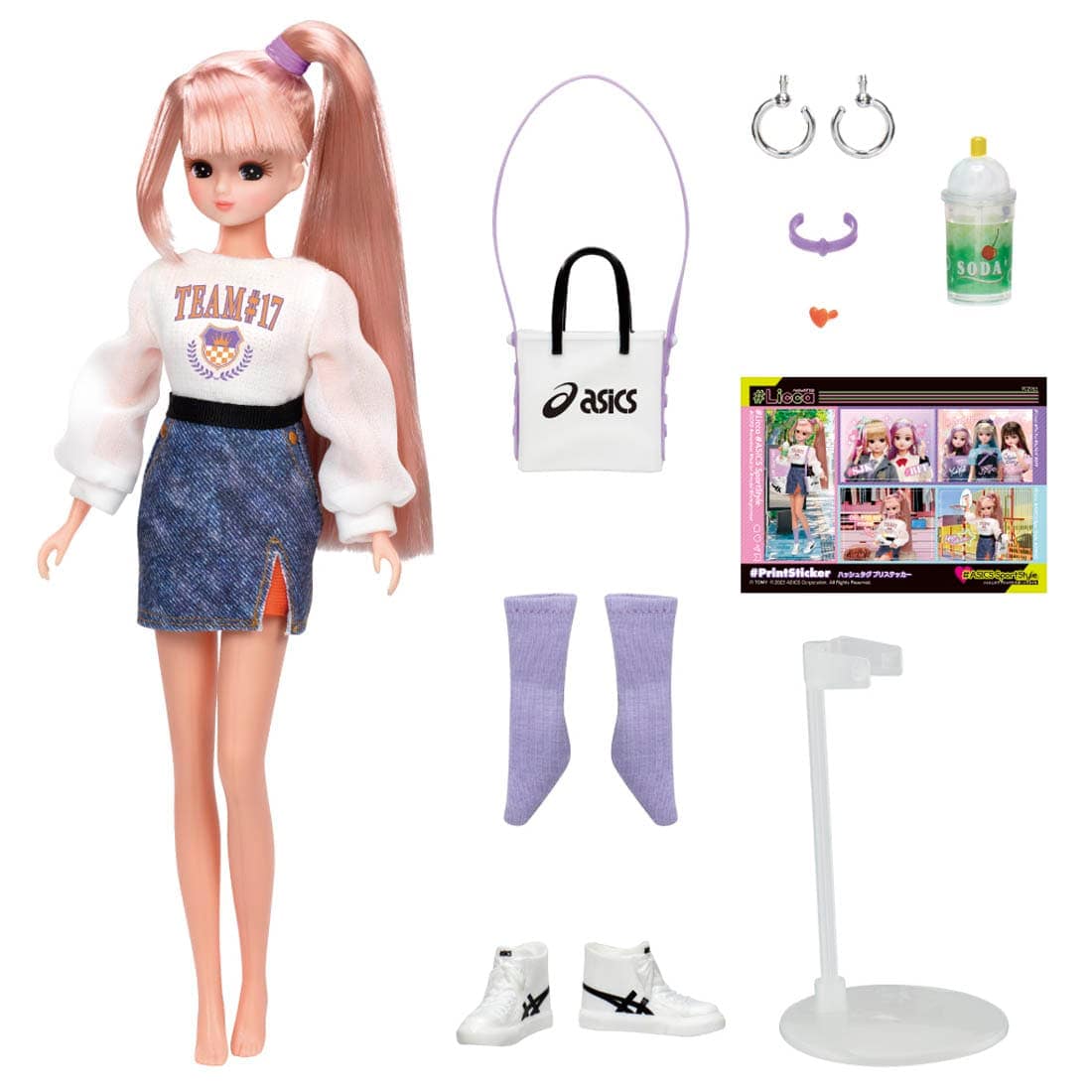 楽天市場】【正規販売店】 リカちゃん #Licca #アシックススポーツ