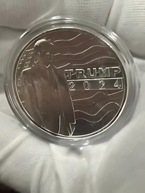 楽天市場】ドナルド トランプ 2024 1 トロイオンス シルバー ラウンド