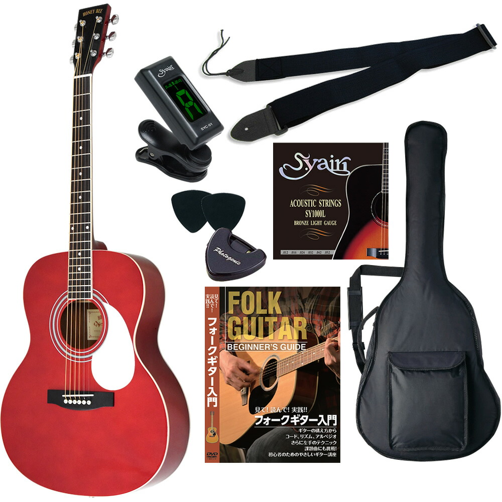 楽天市場】アコースティックギター HONEY BEE W-15/F-15 アコギ