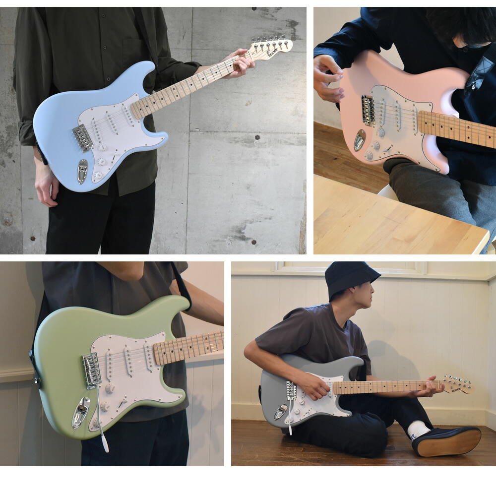 楽天市場】エレキギター SELDER ST-16 VOX amPlug3セット 【 エレキ