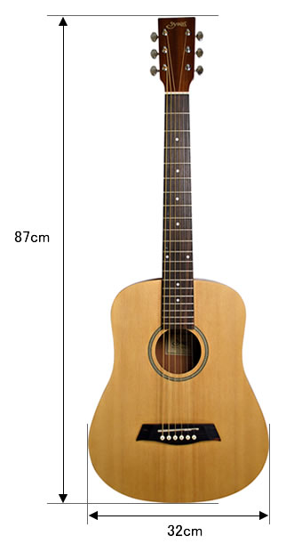 楽天市場】S.Yairi 左利き用 コンパクト アコースティックギター YM