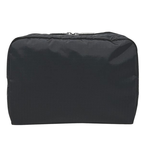 楽天市場】レスポートサック ラージポーチ ダークグレー LESPORTSAC