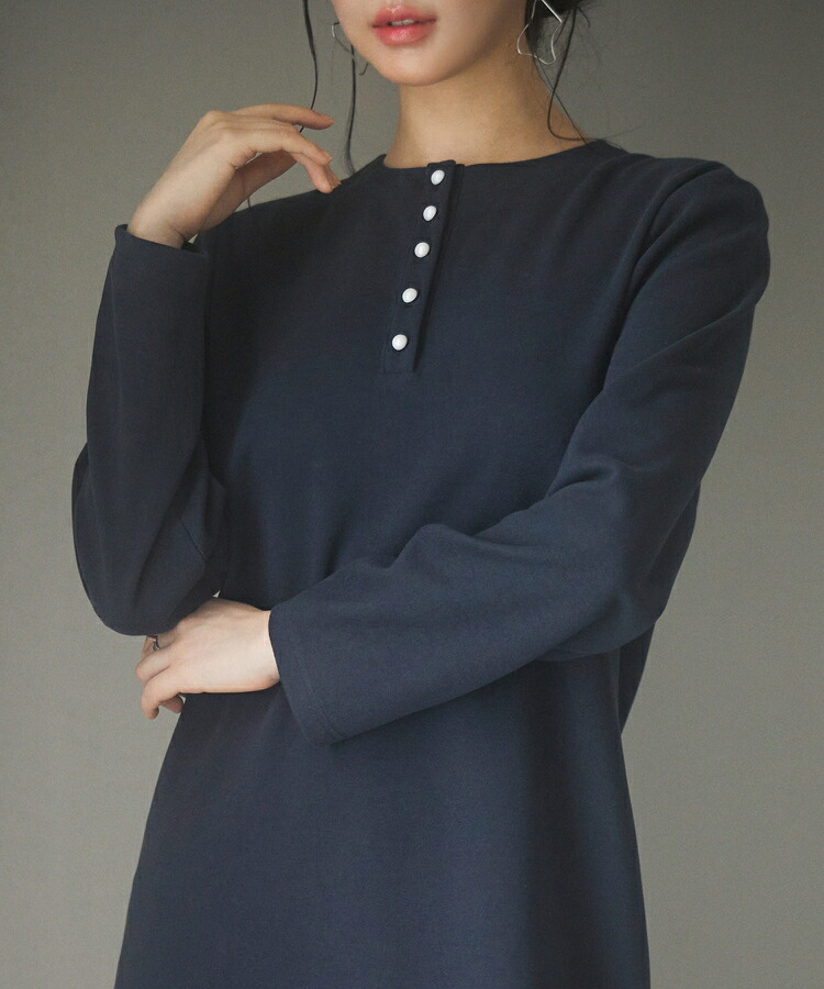 楽天市場】ワンピース レディース ミモレ丈 ひざ下丈 2wayネック 襟