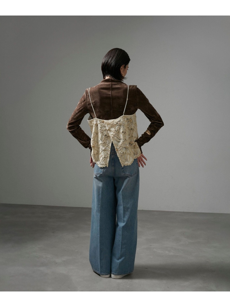 楽天市場】【SALE／40%OFF】レースフラワーキャミソール SALON adam et