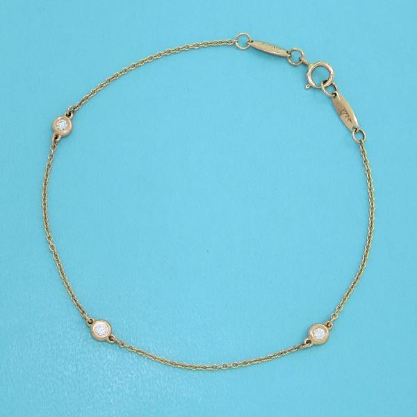 楽天市場】ティファニー バイザヤードブレスレット/ダイヤ3P/D0.09