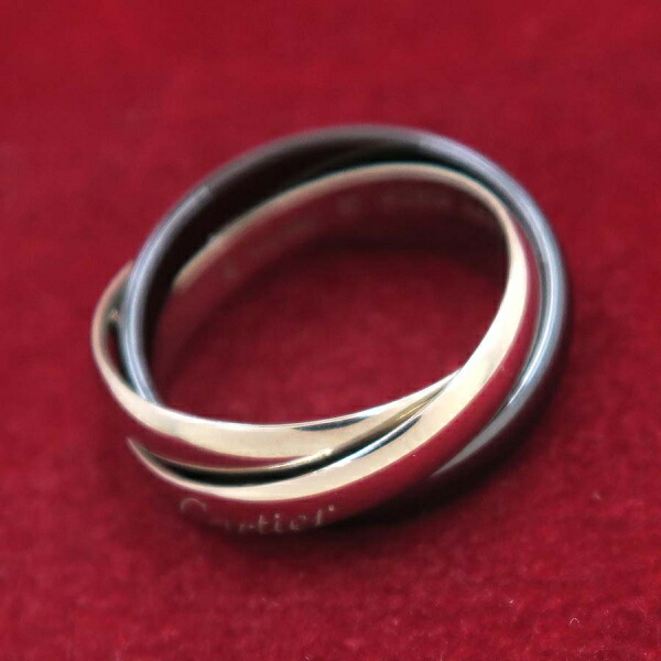 楽天市場】カルティエ トリニティリング/セラミック#57(日本サイズ17号