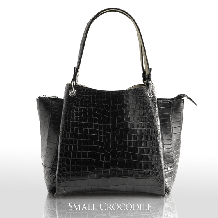 楽天市場】スモール クロコダイル レディース バッグ マット 加工