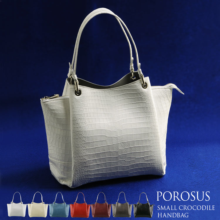 楽天市場】スモール クロコダイル レディース バッグ マット 加工
