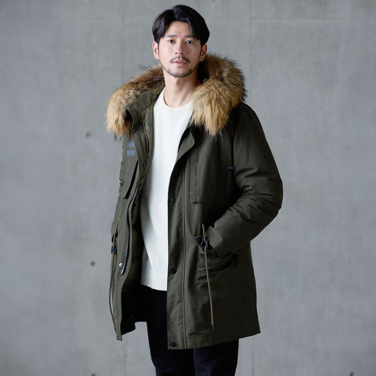 楽天市場】【10%offクーポン】モッズコート メンズ ダウンライナー 冬