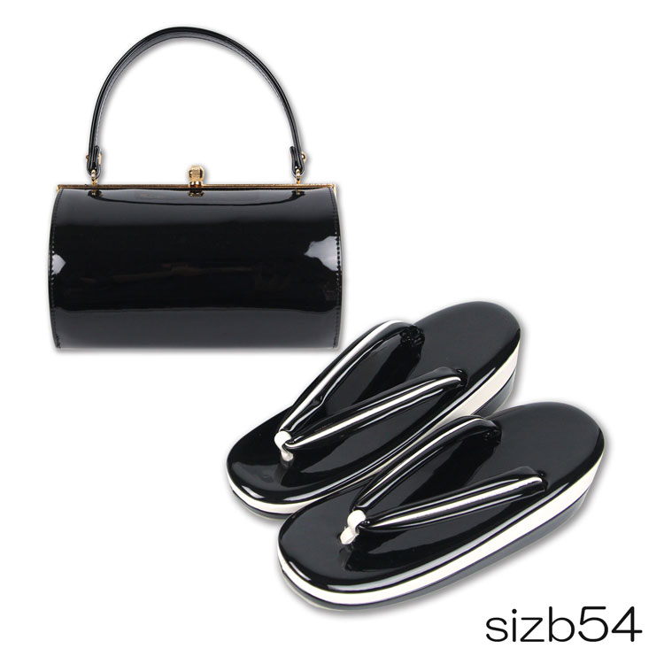 楽天市場】草履バッグセット 草履バッグ sizb54 sizb55 合皮 エナメル