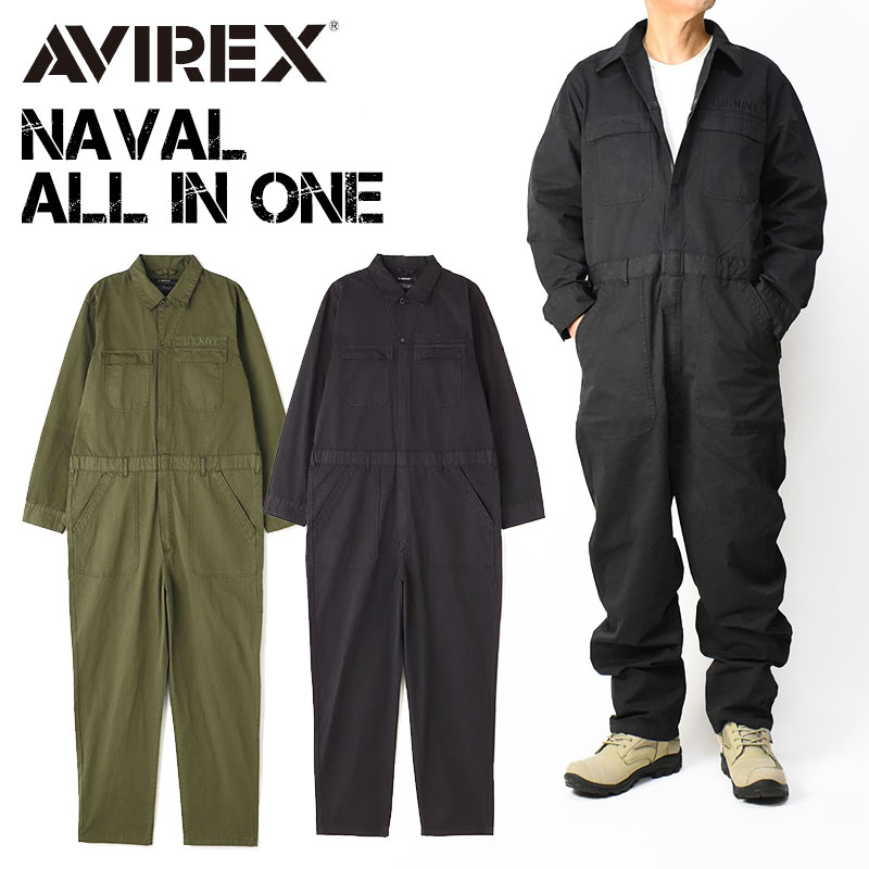 楽天市場】AVIREX アビレックス（オーバーオール｜メンズファッション