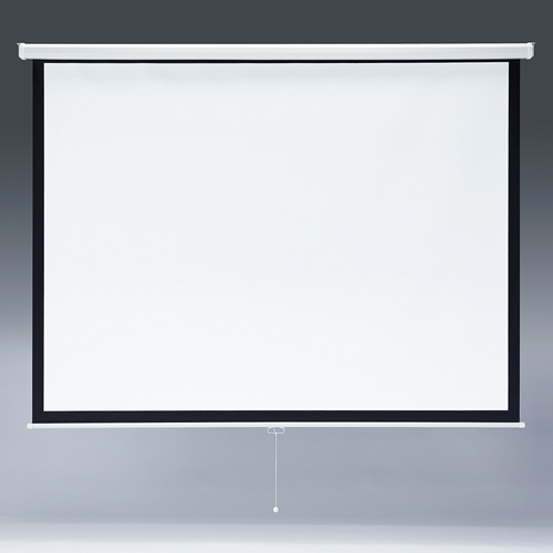 楽天市場】プロジェクタースクリーン（103型・吊り下げ式） : サンワ