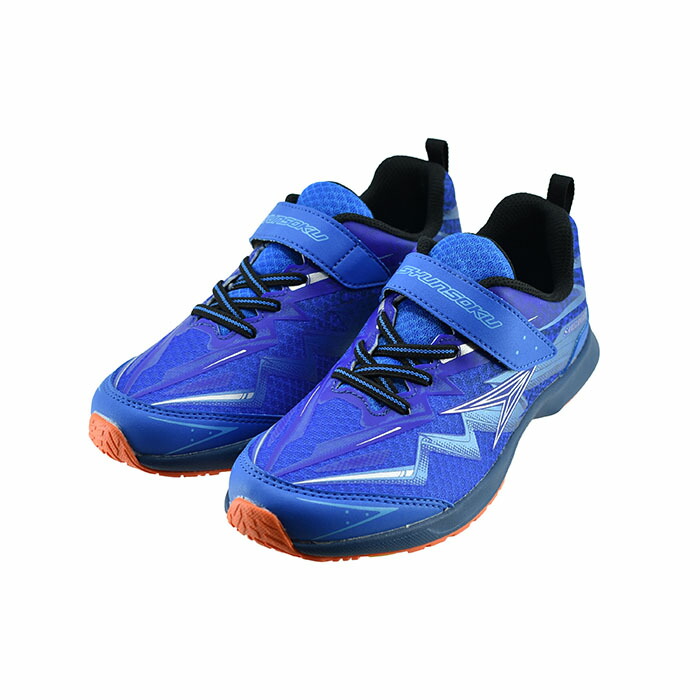 楽天市場】アキレス 瞬足JE−490 白/ネイビー 教育シューズとの