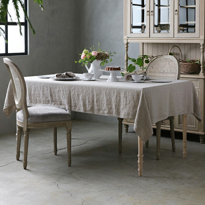 楽天市場】≪30％OFF≫ テーブルクロス ナチュラル LinenMe TERRA