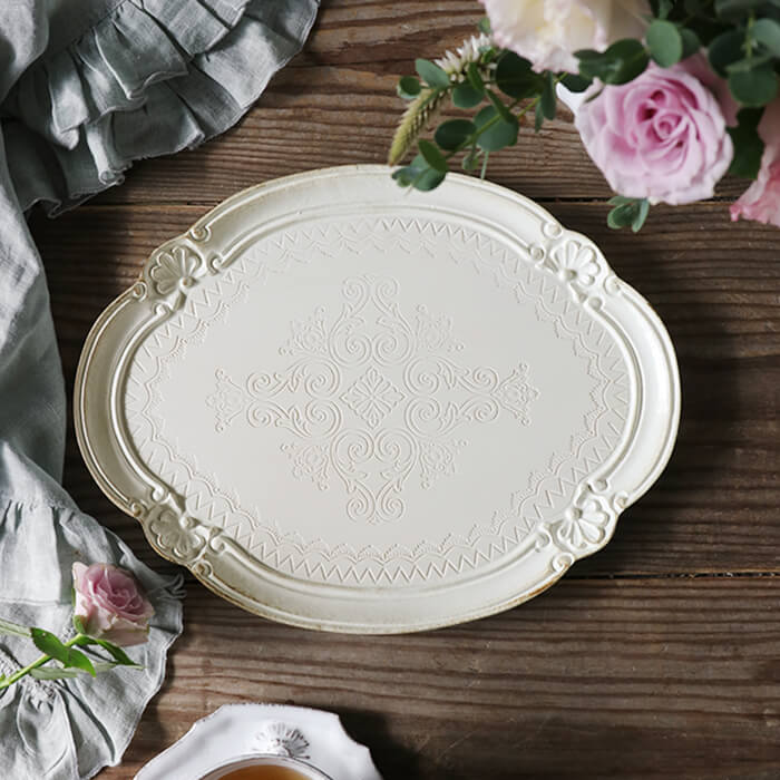 楽天市場】フィレンツェトレー オーバル Fiorentino // お盆 おぼん