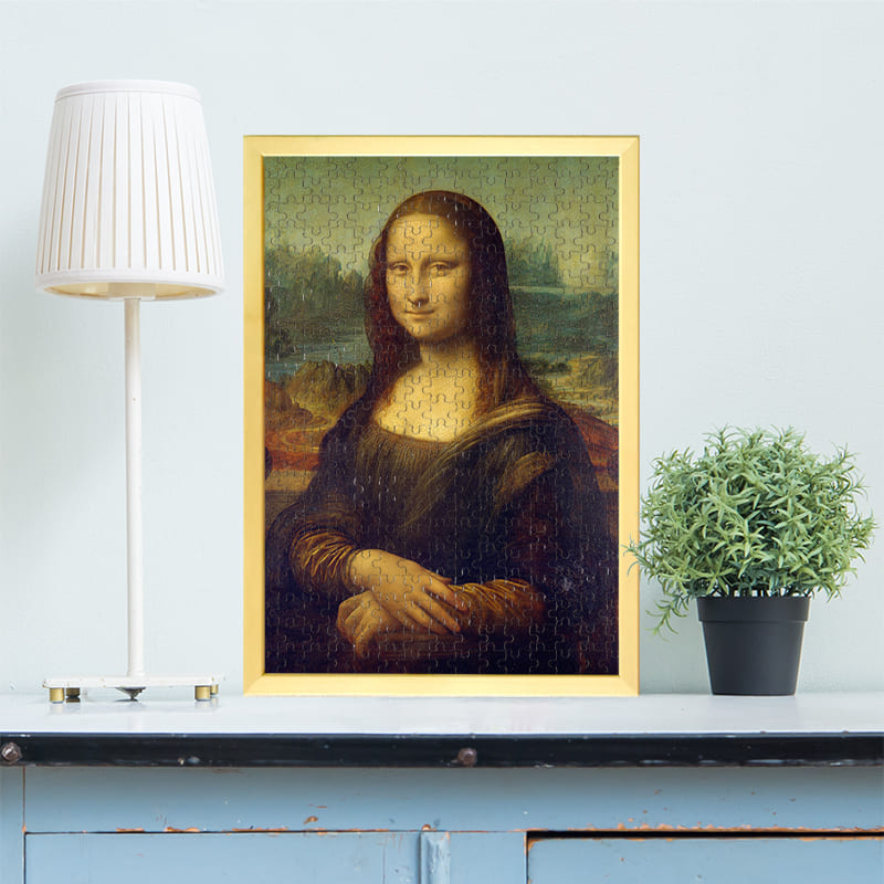 楽天市場】モナリザ レオナルド・ダ・ヴィンチ 0001 ジグソーパズル
