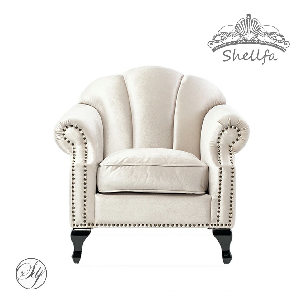 楽天市場】姫系 家具 一人用 ソファ ロココ 猫脚 アンティーク風