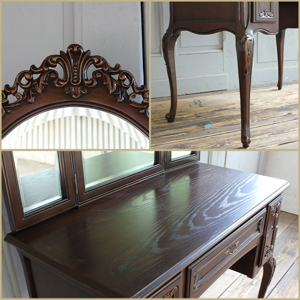 楽天市場】姫系 ドレッサー 家具 かわいい ロココ 調 アンティーク 風