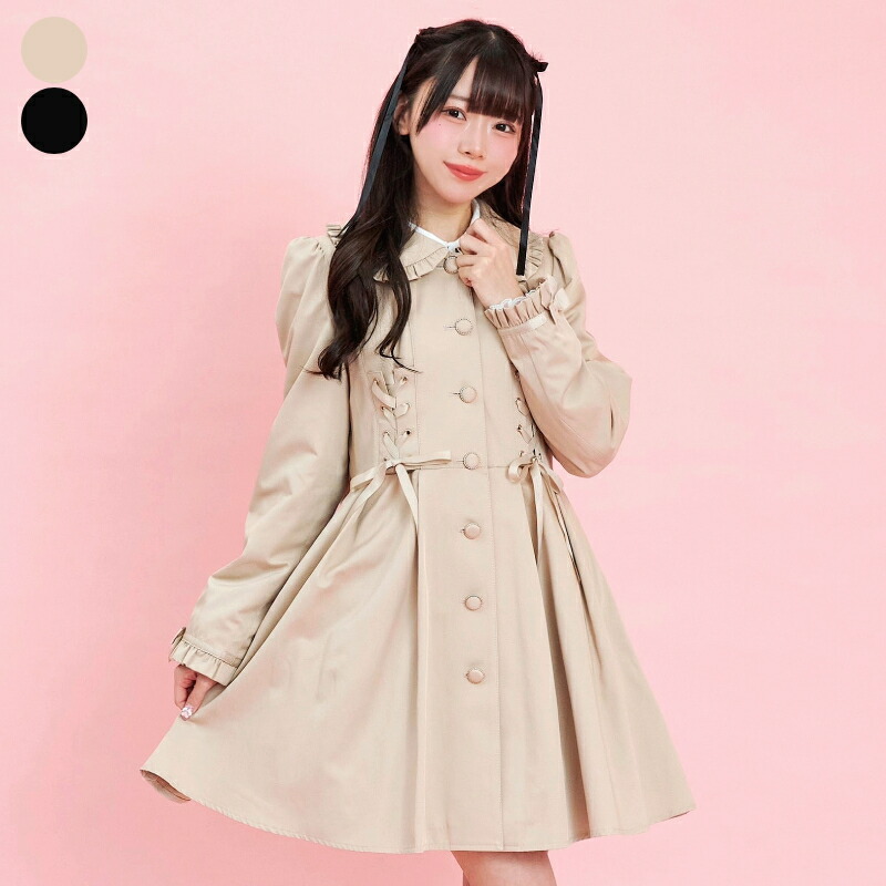 楽天市場】☆バッスルスプリングコート7/1 10:00 マークダウン2/13 12