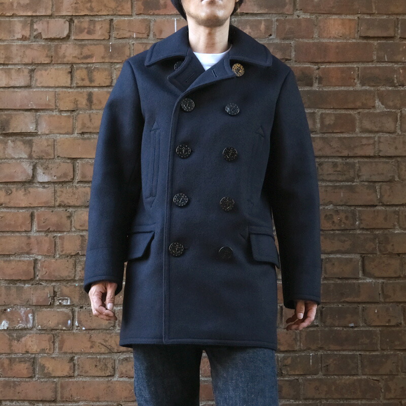 バズリクソンズ ピーコート ネイビー 42 バズリクソンズ ピーコート