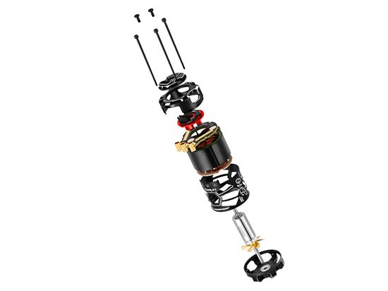 楽天市場】HOBBYWING XeRUN-D10 ブラシレスモーター 10.5T【1/10用