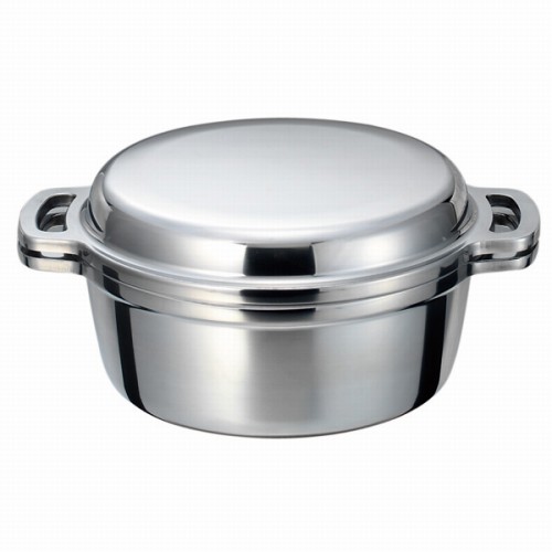 楽天市場】グッドデザイン賞 無水鍋 20cm レシピ付 【1鍋8役】 素材の