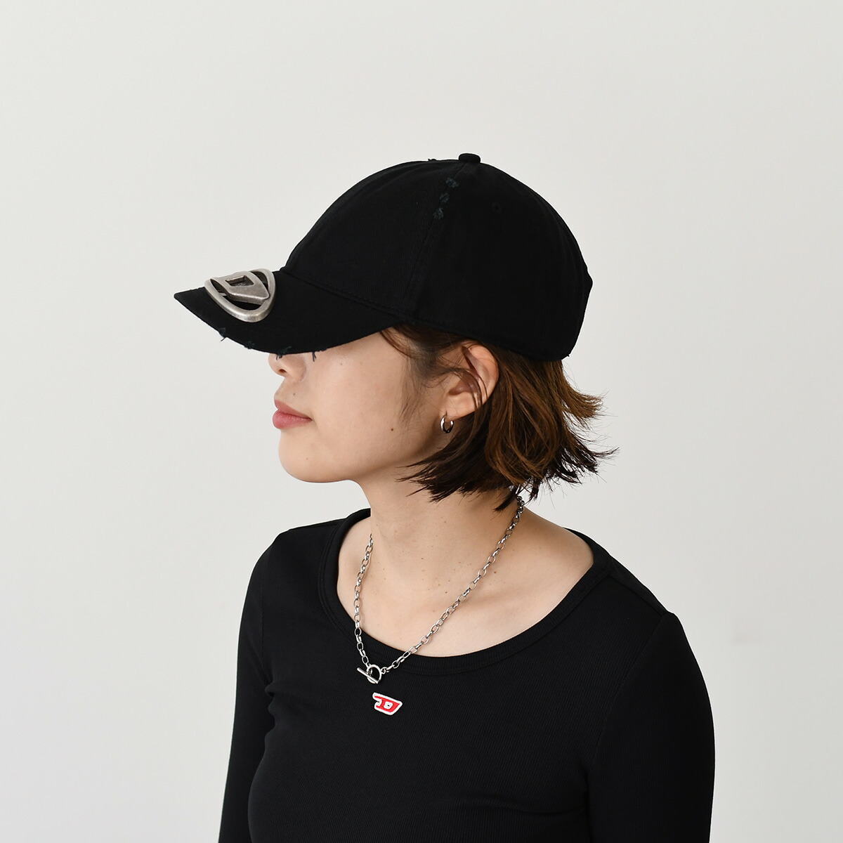 楽天市場】DIESEL ディーゼル 帽子 キャップ C-BEAST-A1 ベースボール