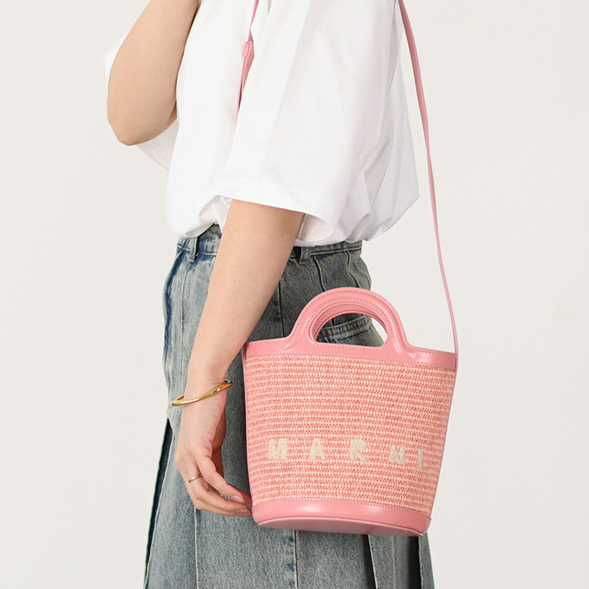 楽天市場】MARNI マルニ バッグ かごバッグ ショルダーバッグ