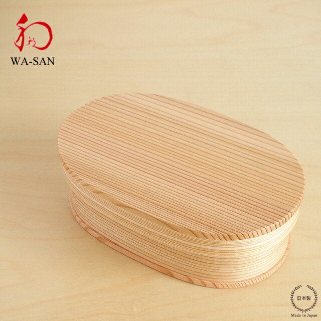 楽天市場】大館工芸社 曲げわっぱ 小判弁当 中【 秋田杉 伝統工芸 弁当