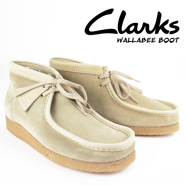 楽天市場】レビューでクーポン☆クラークス ワラビー ブーツ CLARKS