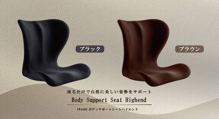 楽天市場】【新生活応援】スワンル ハイエンド 姿勢矯正 クッション