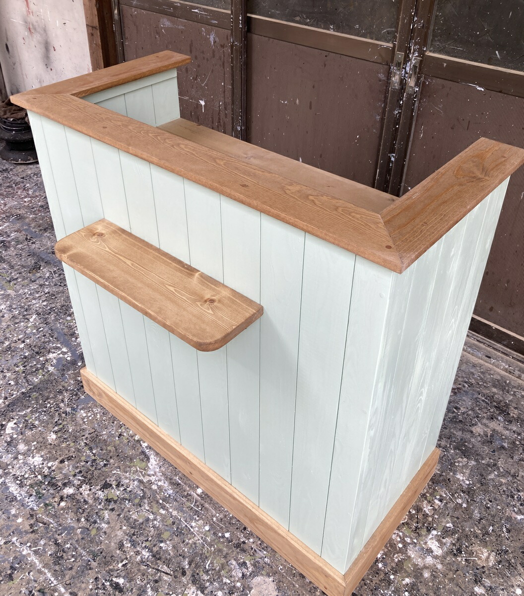 楽天市場】【この字型】北欧調☆レジカウンターテーブル【幅900