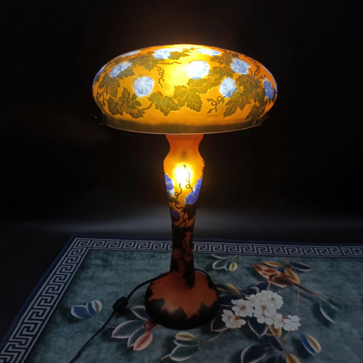 楽天市場】レプリカ エミール ガレ（デスクライト・テーブルランプ