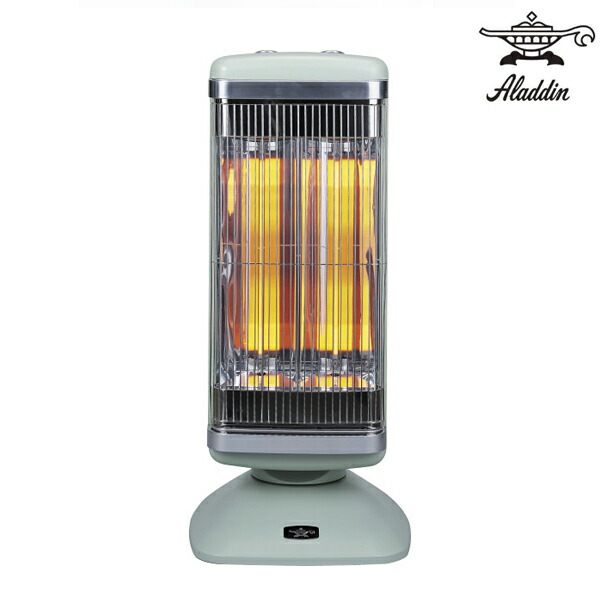 楽天市場】アラジン グラファイトヒーター グリーン CAH-2G10FG 電気