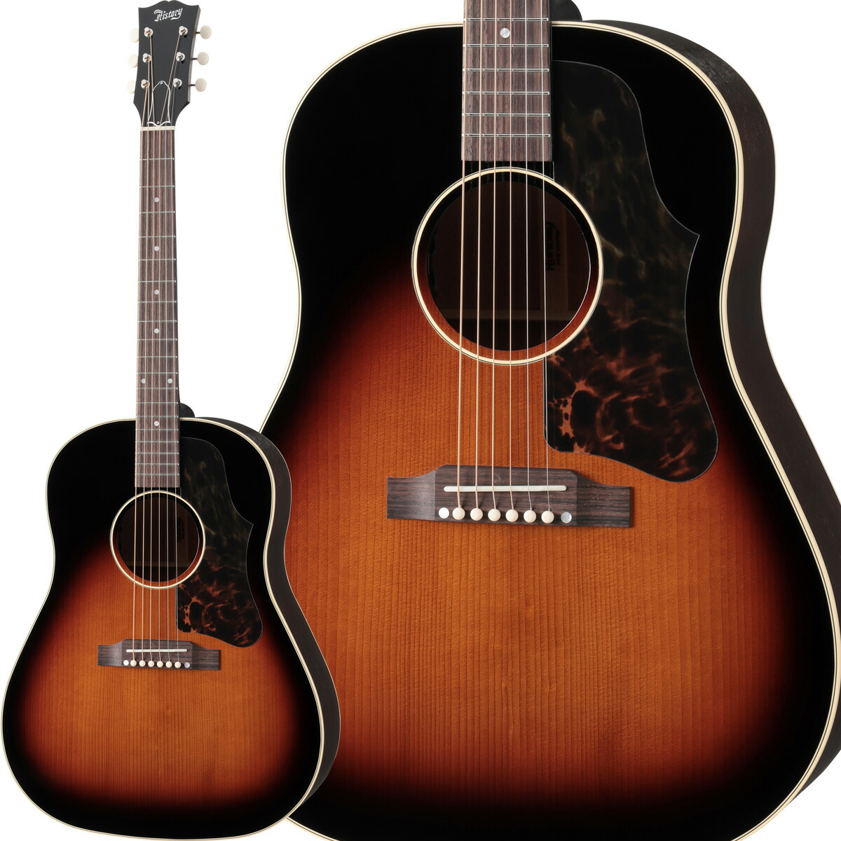 楽天市場】HISTORY ASH-J/Adirondack VS 日本製 エレアコギター 極薄