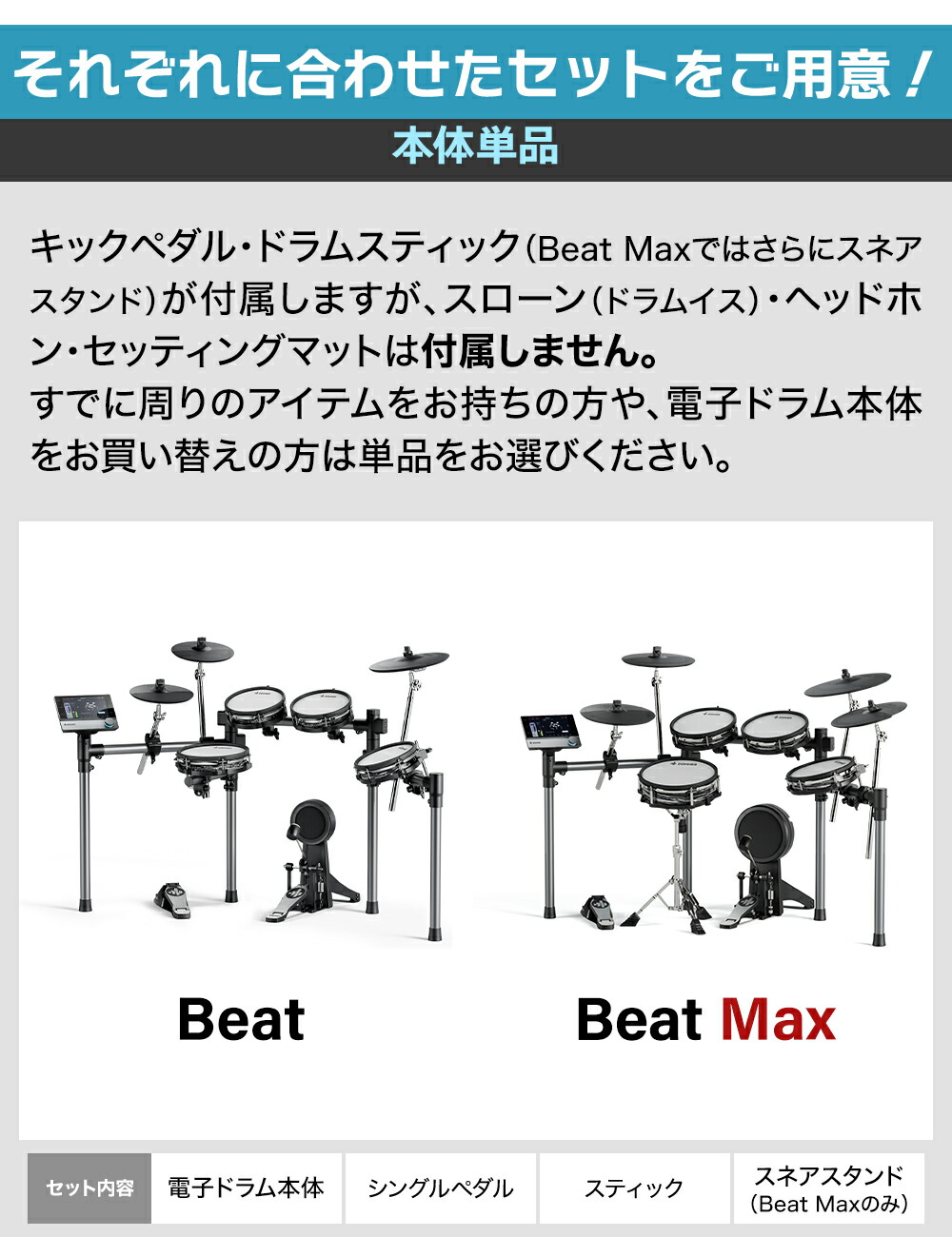 楽天市場】【一部製品 15%OFF SALE!】 Donner Beat / Beat Max 電子