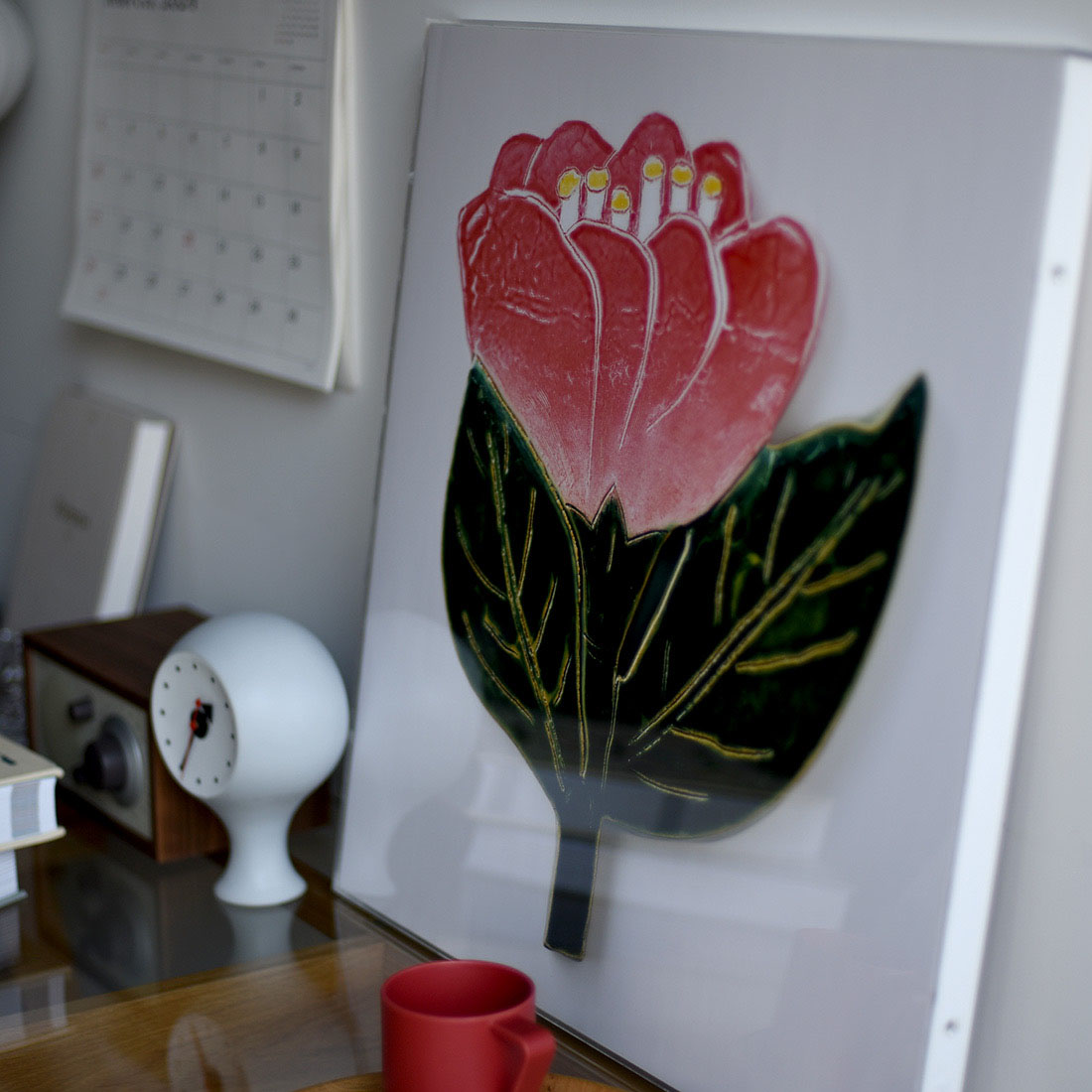 楽天市場】Mustakivi ムスタキビ フレーム付きポスター 石本藤雄