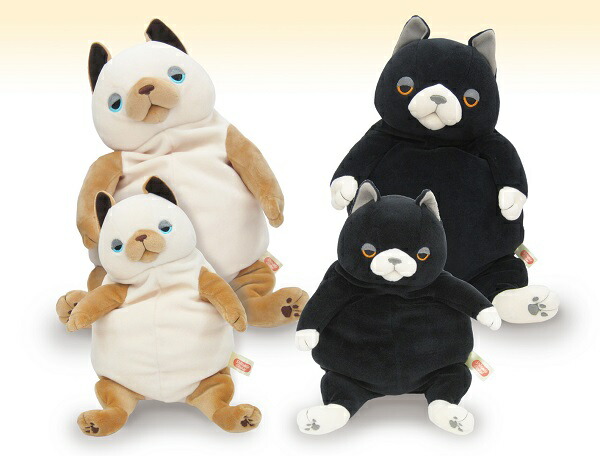 楽天市場】もちねこ シャム&クツシタ L : たのしいぬいぐるみの森