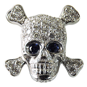 楽天市場】【10%OFF 3/3 20:00より】スカル ドクロ ラペルピン