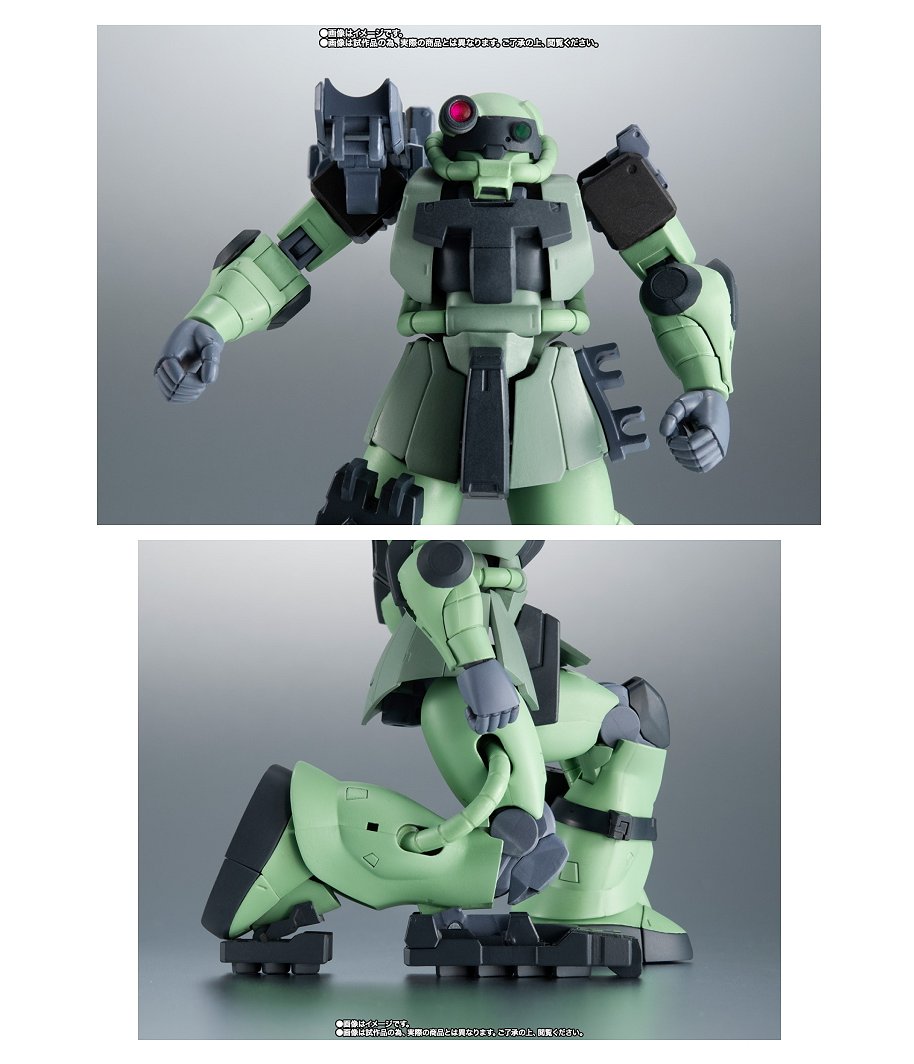 楽天市場】ROBOT魂 ＜SIDE MS＞ MS-06F ザクII (砲手用) ver