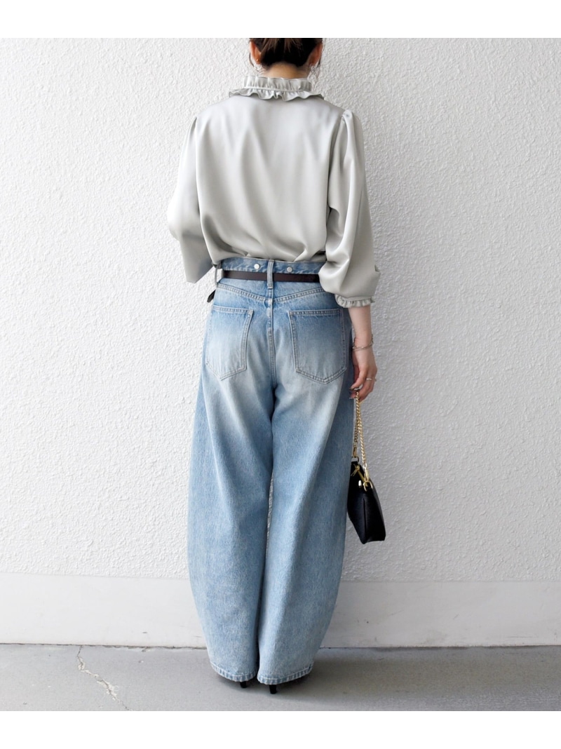 楽天市場】《一部追加予約》SHIPS any:＜洗濯機可能＞サテン フリル