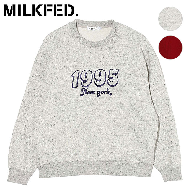 楽天市場】ミルクフェド MILKFED. レディース 1995スウェットトップ