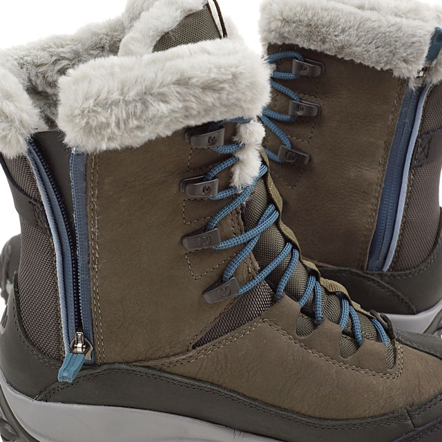 楽天市場】メレル MERRELL サーモレア ミッド ウォータープルーフ W