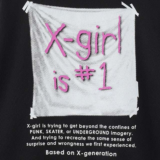 楽天市場】エックスガール X-girl フラッグビッグスウェットトップ