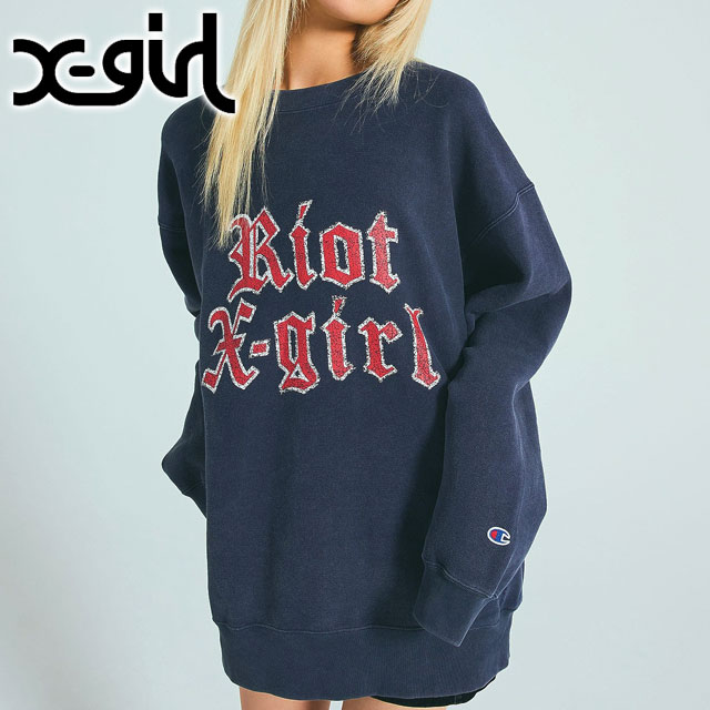 楽天市場】エックスガール X-girl チャンピオン リバースウィーブ
