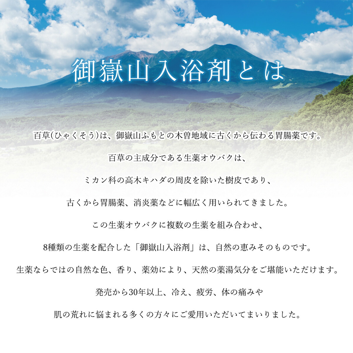 楽天市場】【LINE追加で最大500円オフ】御嶽山入浴剤 2包 14包 60包