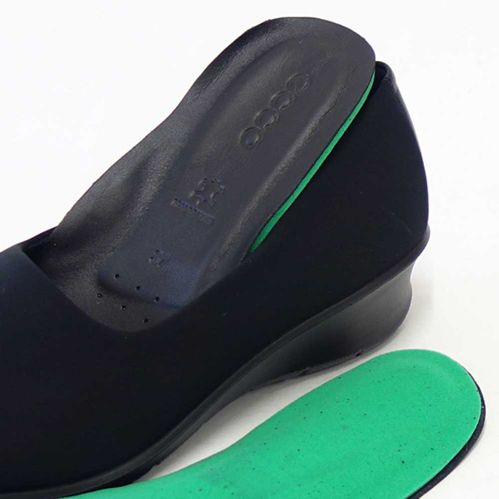 楽天市場】エコー ECCO FELICIA STRETCH SLIP ON ブラック 217043