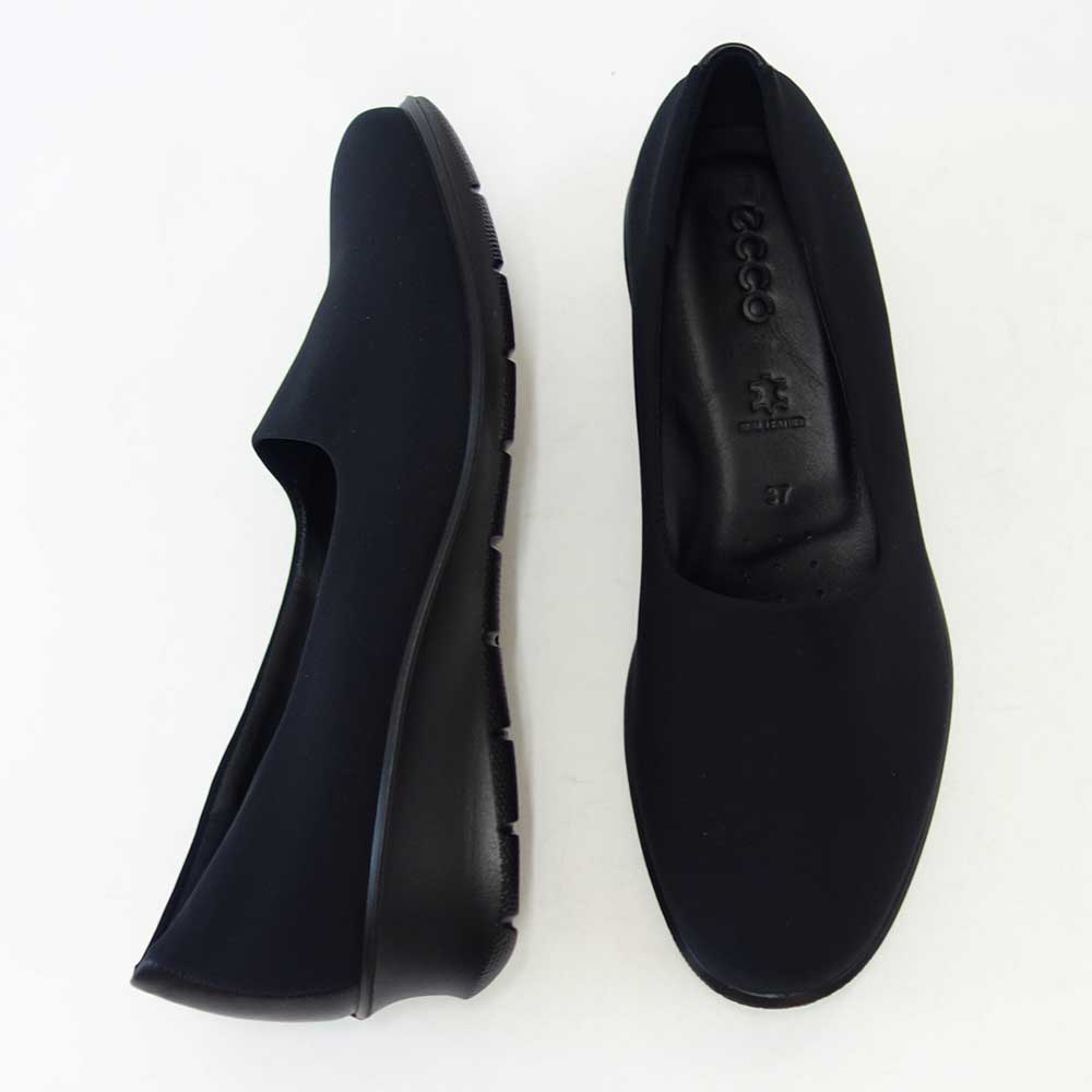 楽天市場】エコー ECCO FELICIA STRETCH SLIP ON ブラック 217043