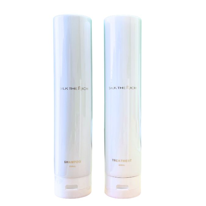 楽天市場】シルクザリッチ 白 シャンプー&トリートメント セット