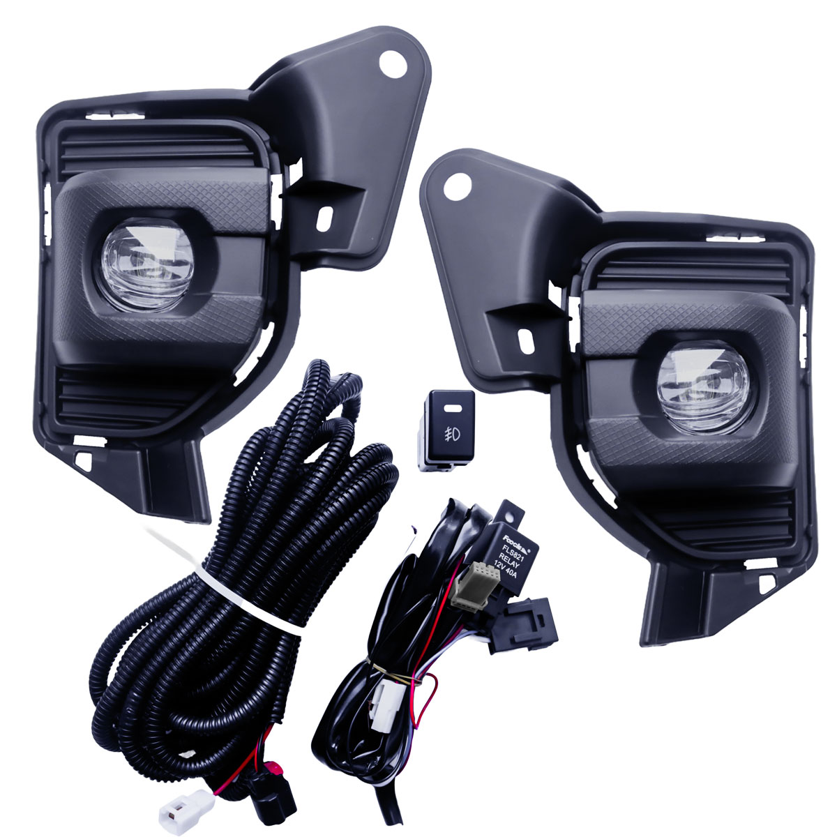 楽天市場】ハイエース 200系 7型 フォグランプ 純正形状 左右セット